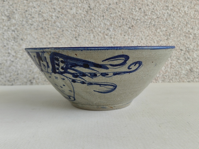 古玩陶瓷青花鳳紋碗拍賣,當前價格580元