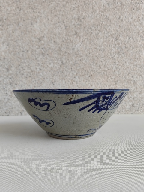 古玩陶瓷青花鳳紋碗拍賣,當前價格580元