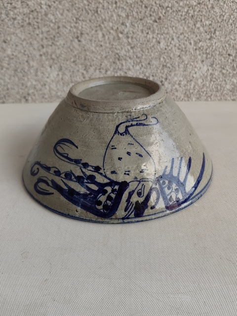 古玩陶瓷青花鳳紋碗拍賣,當前價格580元