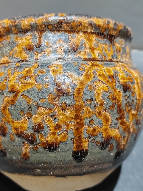 古玩陶瓷宋代吉州窯虎皮斑渣斗拍賣,當(dāng)前價(jià)格26000元