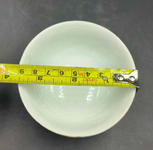 古玩陶瓷民國時期粉彩劉海戲金蟾圖茶碗拍賣，當(dāng)前價(jià)格650元
