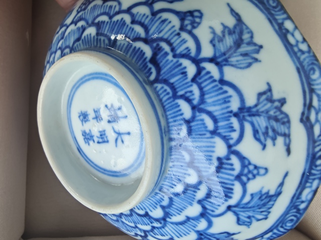 古玩陶瓷青花盤拍賣，當前價格5500元