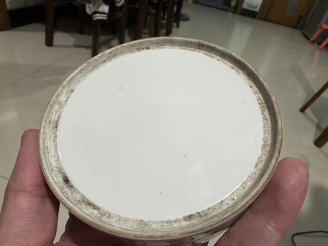 古玩陶瓷嬰戲紋粉彩疊盒真品鑒賞圖