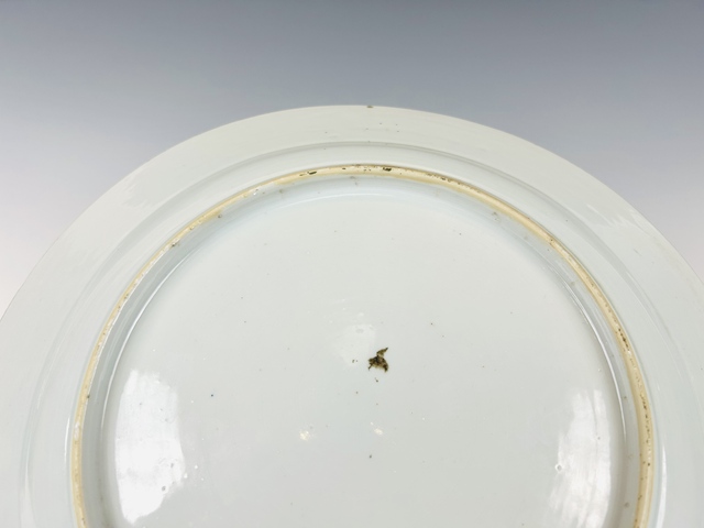 古玩陶瓷清康熙·銅雀春深鎖二喬故事大盤真品鑒賞圖