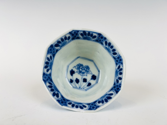 古玩陶瓷清光緒·花卉八方杯碟真品鑒賞圖