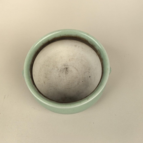 古玩陶瓷清 青釉獸耳爐拍賣，當(dāng)前價(jià)格5000元