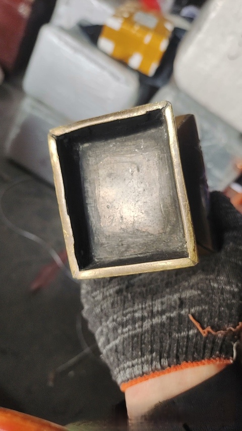 古玩銅器銅瓶真品鑒賞圖