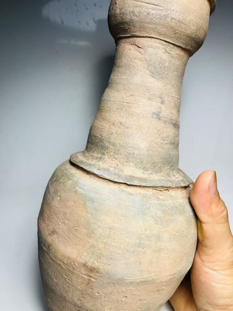 古玩陶瓷(宋代)陶槌棒瓶(有很高藝術研究價值)拍賣,當前價格88元