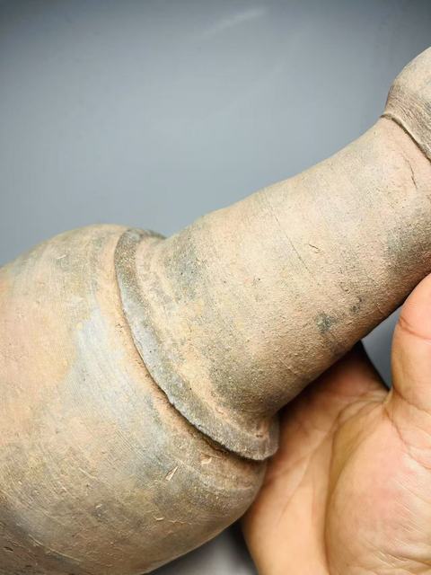 古玩陶瓷(宋代)陶槌棒瓶(有很高藝術研究價值)拍賣,當前價格88元