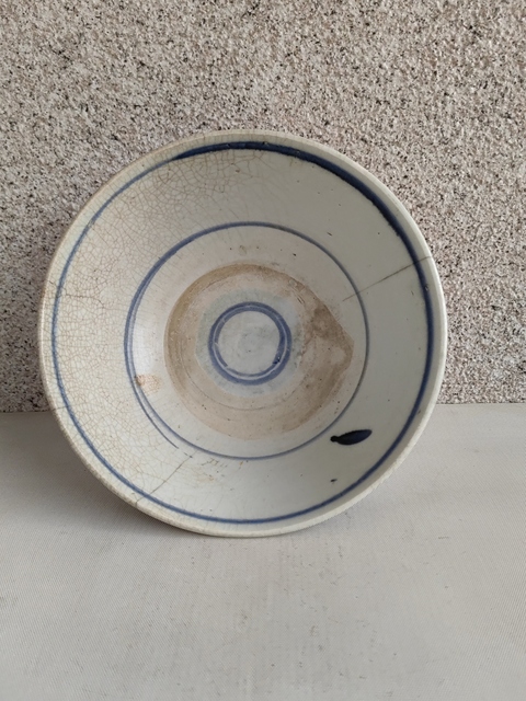 古玩陶瓷青花花卉紋碗拍賣，當前價格580元
