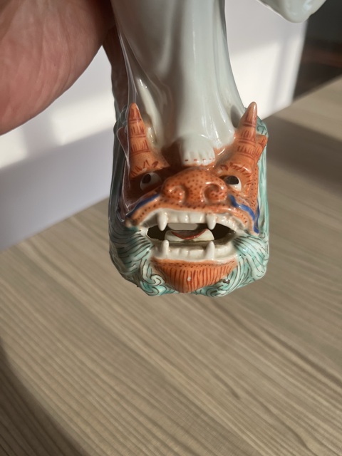 古玩陶瓷白釉菩薩造像真品鑒賞圖