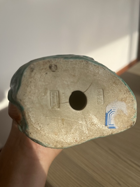 古玩陶瓷白釉菩薩造像真品鑒賞圖