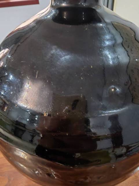 古玩陶瓷明清山西窯口黑釉嘟嚕瓶真品鑒賞圖