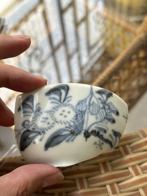 古玩陶瓷瓷片一組真品鑒賞圖