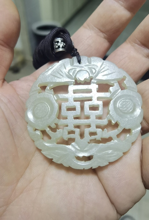 古玩玉器清 白玉和田玉佩拍賣,當前價格4000元
