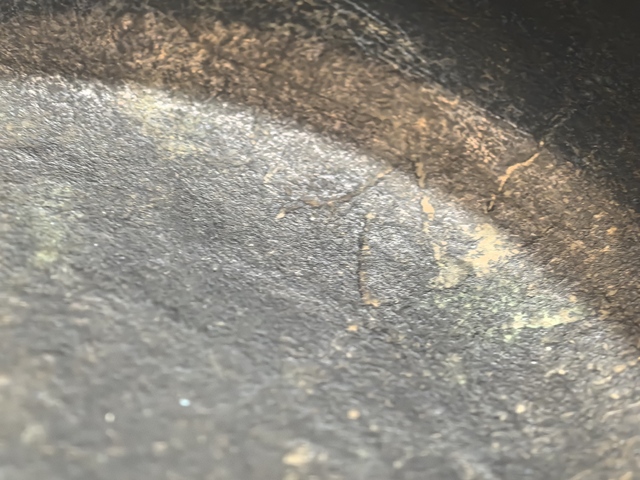 古玩銅器蚰龍耳爐真品鑒賞圖