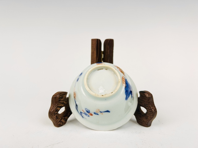 古玩陶瓷清康熙·青花礬紅人物故事杯拍賣，當前價格588元
