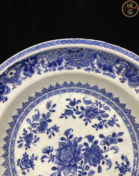 古玩陶瓷青花盤拍賣，當前價格8500元