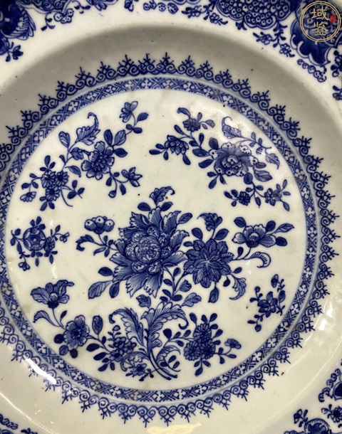 古玩陶瓷青花盤拍賣，當前價格8500元