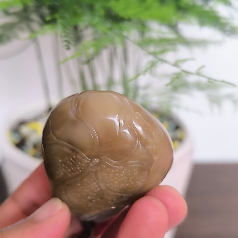 古玩玉器三多把件拍賣，當前價格6800元