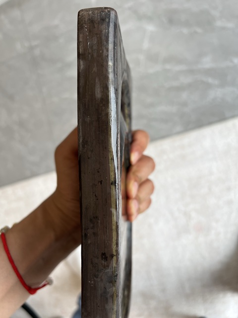 古玩雜項明代日月同輝硯臺拍賣,當前價格1688元