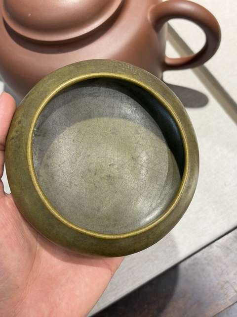 古玩陶瓷茶葉末釉洗拍賣,當(dāng)前價(jià)格5000元