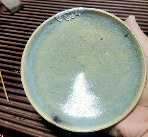 古玩陶瓷鈞盤拍賣,當前價格4280元