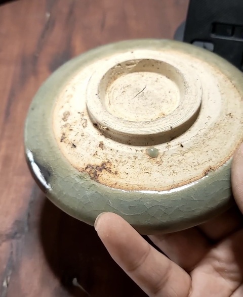 古玩陶瓷鈞盤拍賣,當前價格4280元