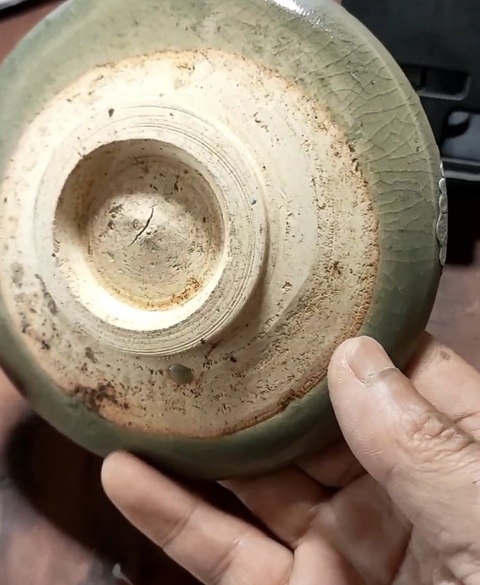 古玩陶瓷鈞盤拍賣,當前價格4280元