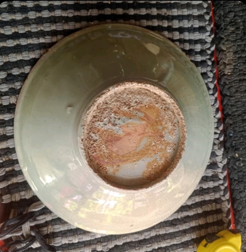 古玩陶瓷龍泉青瓷刻魚紋碗真品鑒賞圖