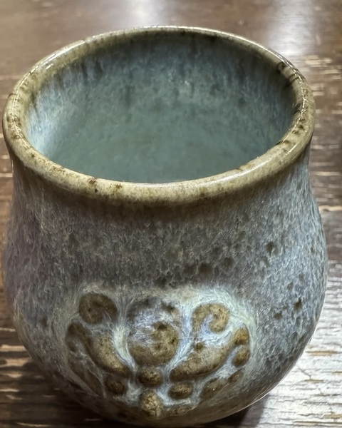 古玩陶瓷窯變鋪獸耳尊真品鑒賞圖