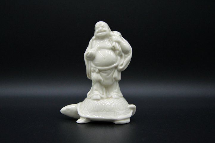 古玩陶瓷玄武馱布袋和尚拍賣，當前價格999元