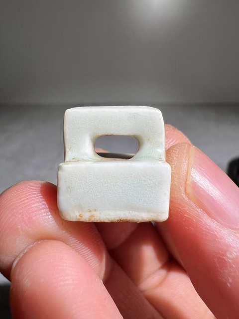 古玩雜項(少見明代)影青瓷印章(品種少有很高藝術研究價值)拍賣,當前價格8888元