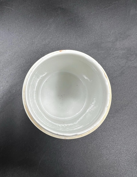 古玩陶瓷廣彩人物故事紋蓋缸拍賣,當前價格2500元