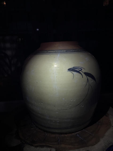 古玩陶瓷青花三星人物故事罐拍賣，當前價格1688元