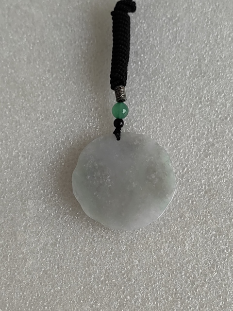 古玩玉器天然翡翠雕“龍紋牌”拍賣,當前價格249元