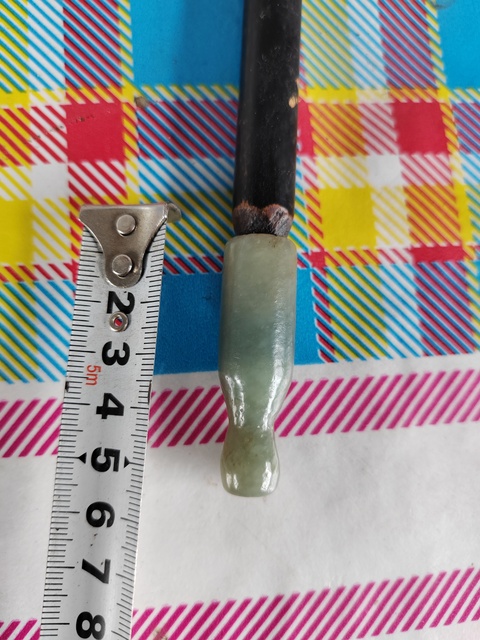 古玩雜項清代籽料煙嘴煙鍋拍賣,當前價格2688元