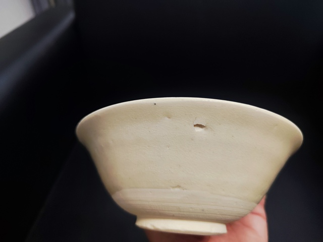 古玩陶瓷宋元 磁州窯白釉碗拍賣,當前價格2680元