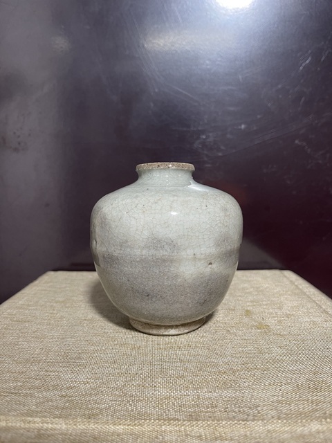 古玩陶瓷明龍泉青瓷蘋果尊拍賣，當(dāng)前價(jià)格1180元