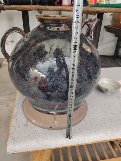古玩陶瓷紫砂鈞釉酒壺太大號不要錯過拍賣,當前價格3888元