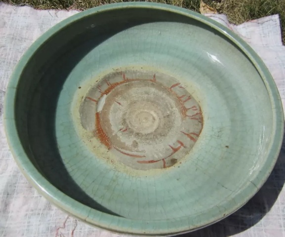 古玩陶瓷青瓷爐真品鑒賞圖