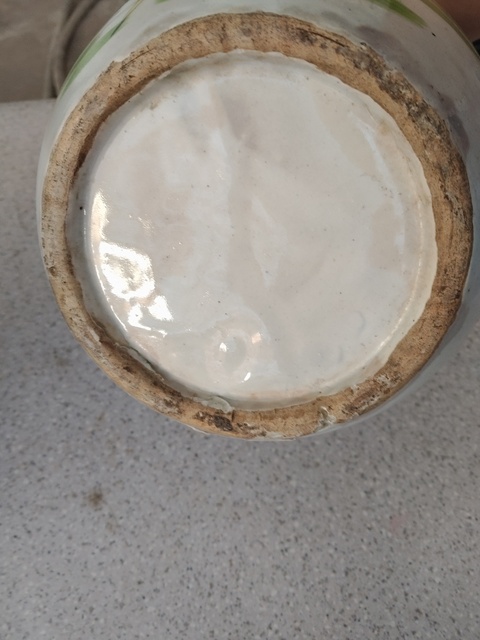 古玩陶瓷粉彩教子圖人物紋冬瓜罐拍賣,當前價格1999元