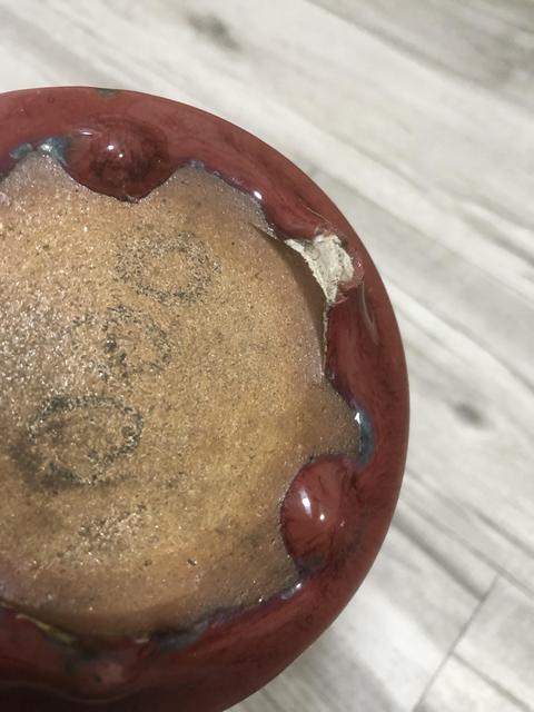 古玩陶瓷鈞紅釉筒式爐真品鑒賞圖