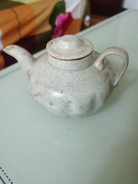古玩陶瓷青白釉執壺真品鑒賞圖