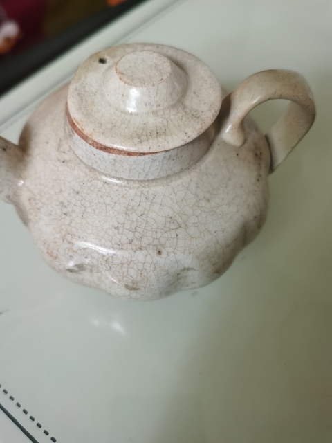 古玩陶瓷青白釉執壺真品鑒賞圖