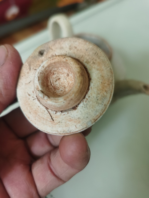 古玩陶瓷青白釉執壺真品鑒賞圖