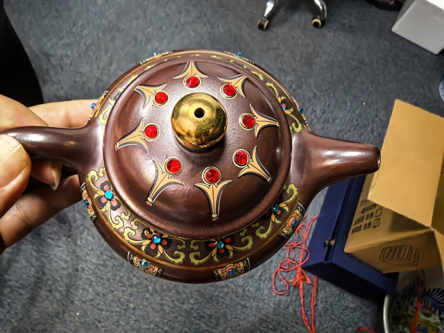 古玩雜項紫砂壺真品鑒賞圖