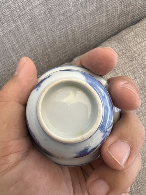 古玩陶瓷青花杯真品鑒賞圖