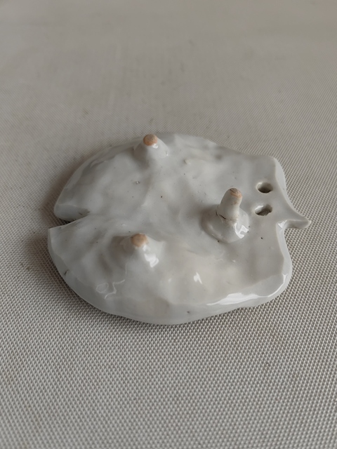 古玩陶瓷德化白瓷桃形洗拍賣,當前價格398元