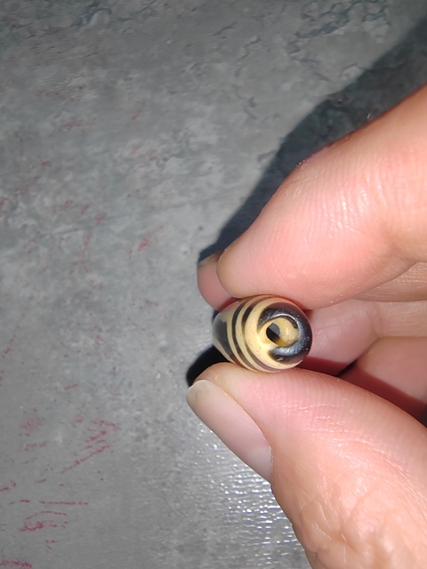 古玩玉器老料器天珠真品鑒賞圖